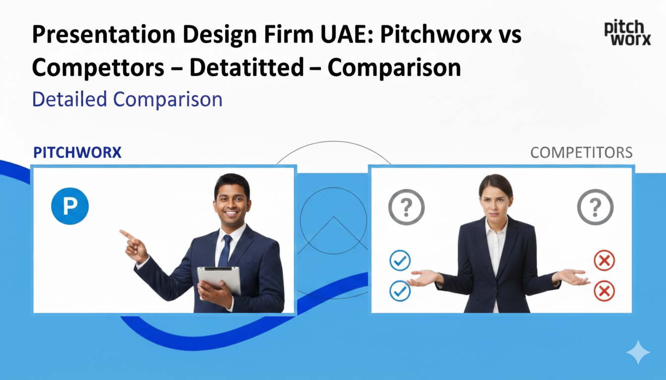 Presentation Design Firm UAE: TwoAuthors vs Competitors - Detailed Comparison
